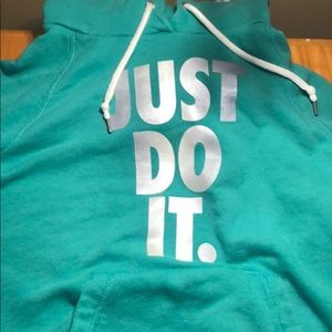 Nike womens hooded sweatshirt